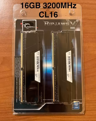 Ram ddr4 16gb (2x8gb) G. Skill RipJaws V 3200MHz