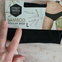 2 paia di slip in bambu'x pelli sensibili 