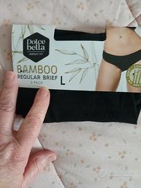2 paia di slip in bambu'x pelli sensibili 