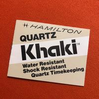 Booklet manuali e garanzie orologi Hamilton