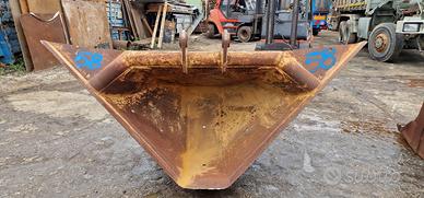 Benna trapezoidale da fosso per escavatore