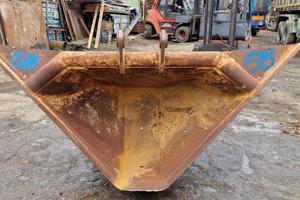 Benna trapezoidale da fosso per escavatore