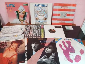 Lotto 20 Vinili Italo Disco - Dance anni 80