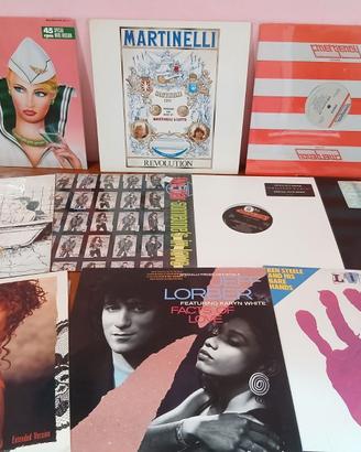Lotto 20 Vinili Italo Disco - Dance anni 80