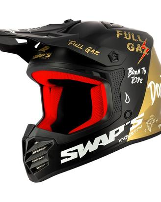 Casco Bambino Swaps S886 Rock'it BLACK Mission