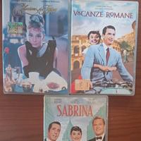 DVD Film con Audrey Hepburn 3 Titoli 
