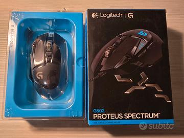 Mouse da gaming Logitech G502 Proteus Spectrum