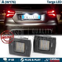 Luci Targa LED Per Mercedes Classe A W176 CANbus