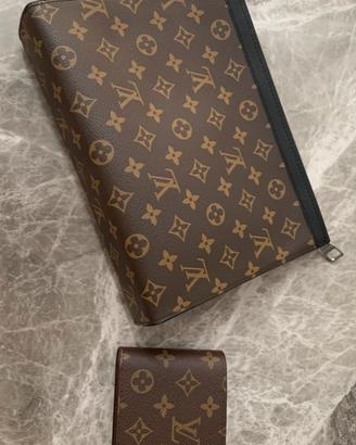 Set portafoglio e pochette