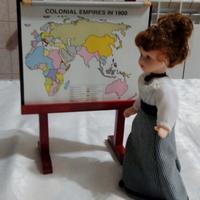 Bambola in porcellana-art.10-de agostini-anno 2000