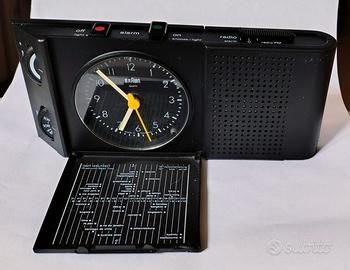 Sveglia radio vintage Braun abr 313