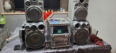 Impianto HI-FI JVC + 4 CASSE