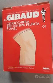 Dr.Gibaud ginocchiera bioestensiva felpata tg 5