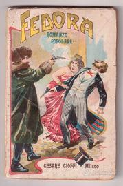 Francesco Lodi Fedora Romanzo popolare 1903 raro