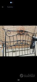 Letto in ferro battuto