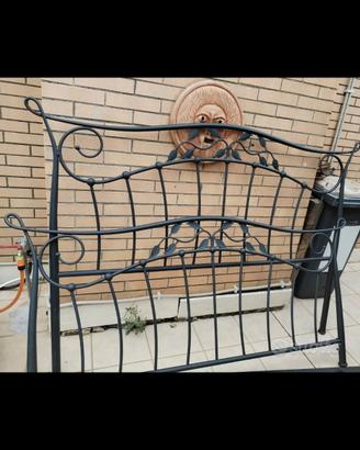 Letto in ferro battuto