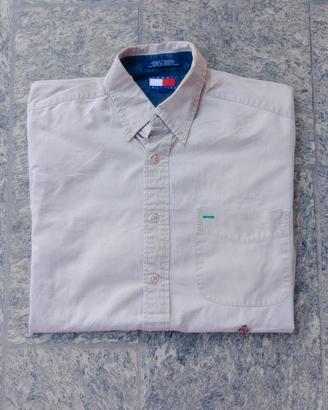 Camicia Tommy Hilfiger Beige Vintage - Taglia M