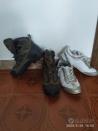 ART. 7 - SCARPONI DA TREKKING+SCARPE NIKE