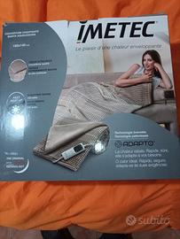Coperta riscaldabile Imetec nuova