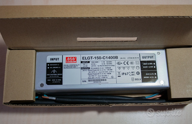 MeanWell ELGT-150-C1400B led driver, trasformatore