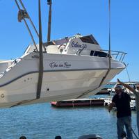Barca cabinata 6,40 mt