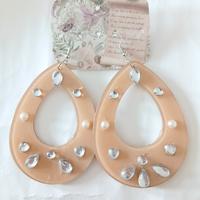 orecchini con strass 