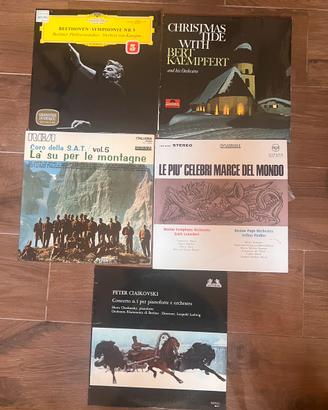 6 Lp musica classica in blocco