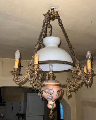Lampadario lucerna d'epoca