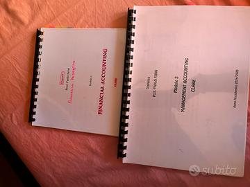 Financial and managment accounting Paolo Ferri