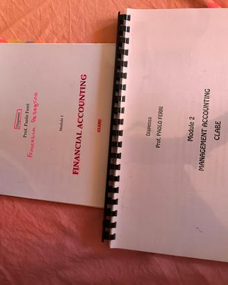 Financial and managment accounting Paolo Ferri