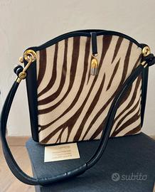 Borsa in pelle realizzata a mano - NUOVA!