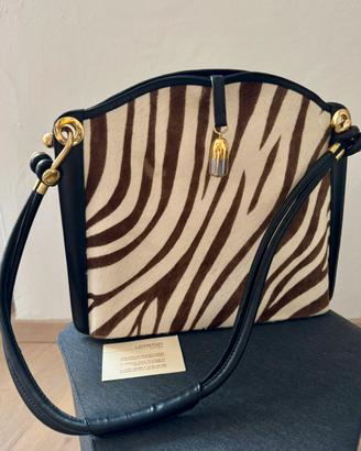 Borsa in pelle realizzata a mano - NUOVA!