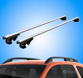 Barre portapacchi in alluminio universali per auto