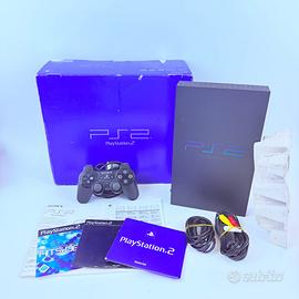 Console Sony Ps2 Playstation 2 + Scatola Manuali