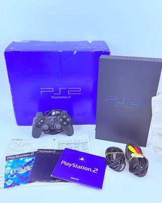 Console Sony Ps2 Playstation 2 + Scatola Manuali