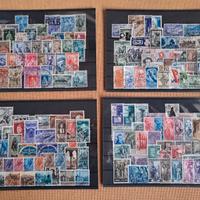 Lotto Francobolli Italia Usati annate 1950 al 1955