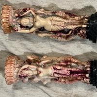 2 statue molto carine