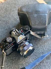 Fotocamera yaschica TL Electro X attacco 42XI