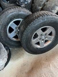 Cerchi Wrangler + gomme 35