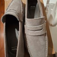 Mocassini in pelle scamosciata taglia 42