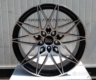 Cerchi in lega 18 MAM B2 BMW AUDI VW SEAT SKODA bl