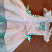 Abito cerimonia/damigella bimba 3/4 anni Nuovo!