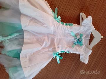 Abito cerimonia/damigella bimba 3/4 anni Nuovo!