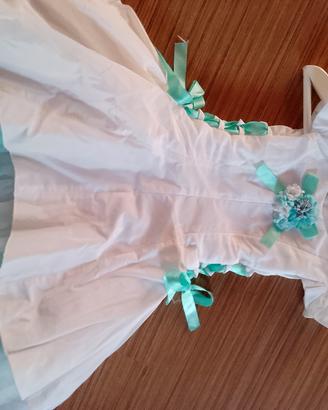 Abito cerimonia/damigella bimba 3/4 anni Nuovo!