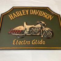 Quadro legno Harley Davidson