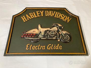 Quadro legno Harley Davidson