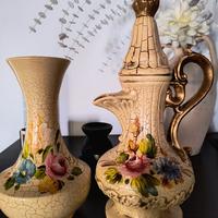 Vaso e bricco manifattura di Bassano