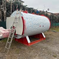 Caldaia boiler generatore di vapore industriale