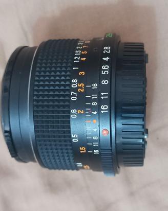 Obiettivo Mamiya-Sekor CS 28 mm f/2.8