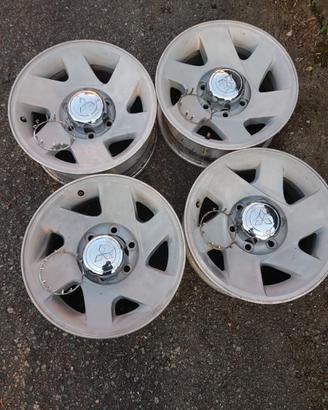 CERCHI LEGA MITSUBISHI L200 E GOMME INVERNALI M+S